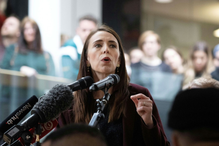 NZ PM Jacinda Ardern