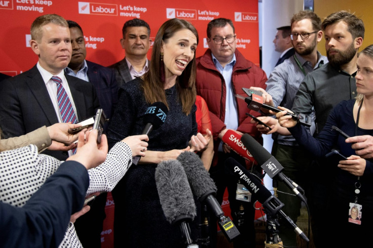 NZ PM Jacinda Ardern