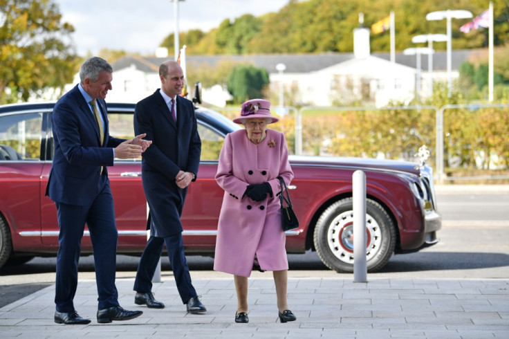 Queen Elizabeth II and Prince William