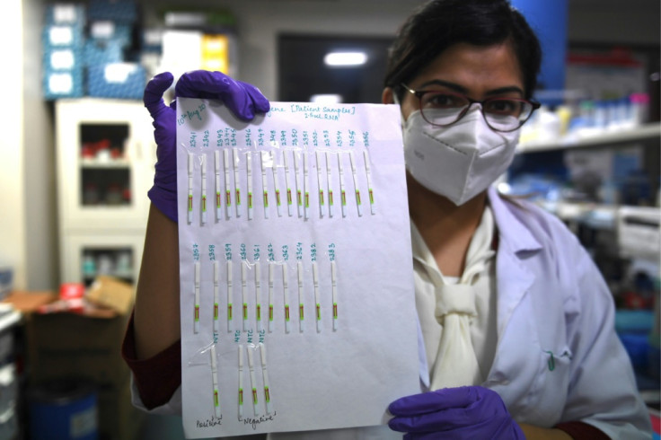 India's coronavirus paper test