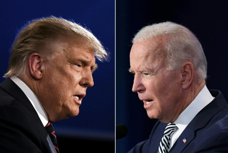 Donald Trump and Joe Biden