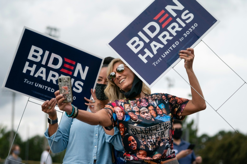Biden, Harris supporters