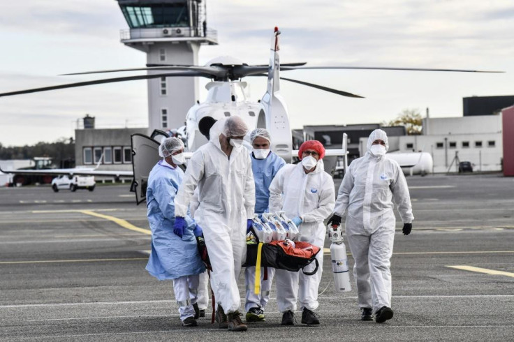 French hospital workers