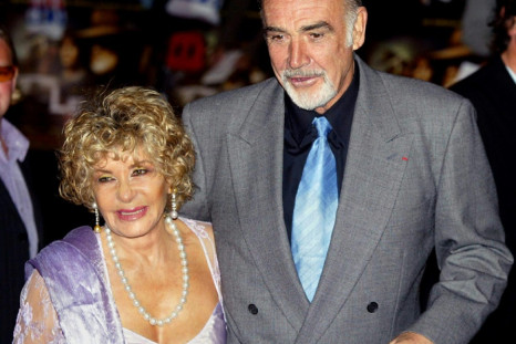 Sean Connery and his wife Micheline Roquebrune