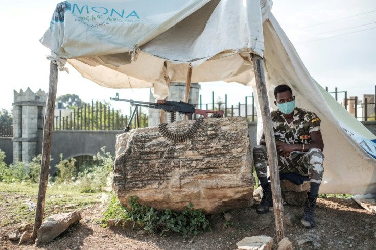 A member of Tigray police