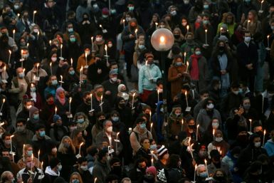 Candlelit vigil for victims of Vienna shooting