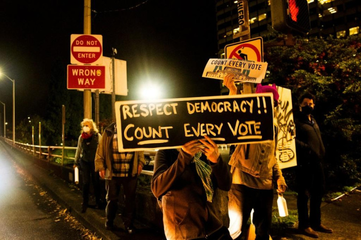 US Election protests