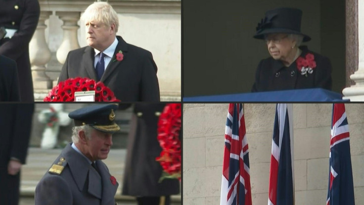 British politicians, royal family honour war dead