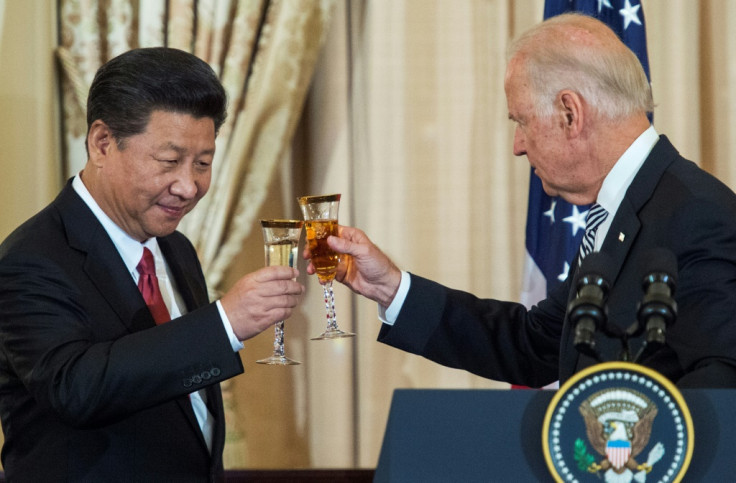 Joe Biden and China's Xi Jinping