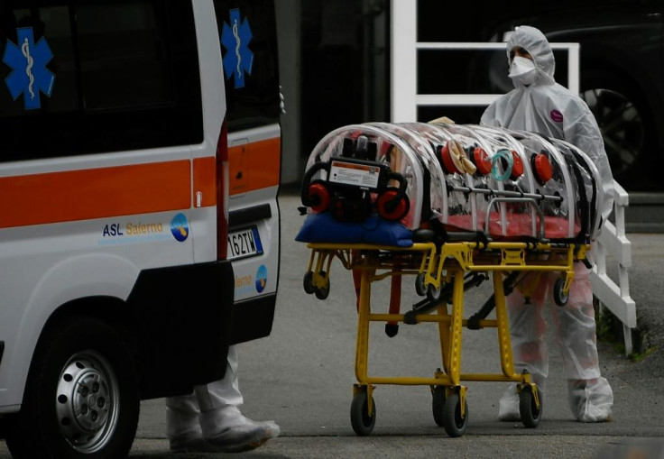 Medical workers in Naples