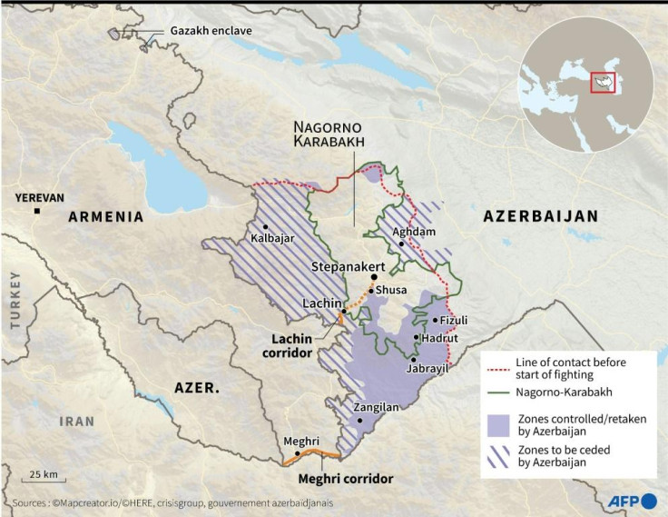 Nagorno-Karabakh map