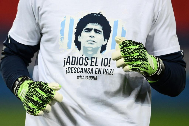 Diego Maradona tribute