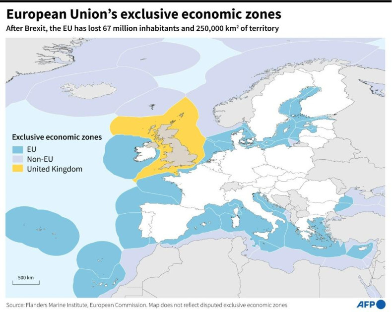 European Union exclusive economic zones