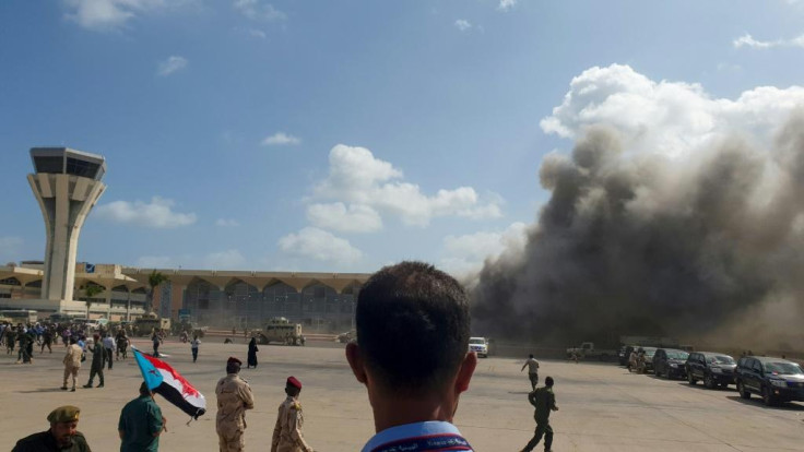 Yemen airport blast