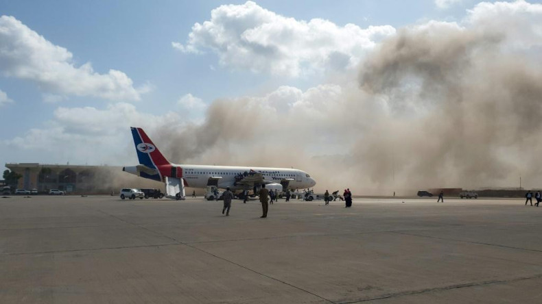 Yemen airport blast