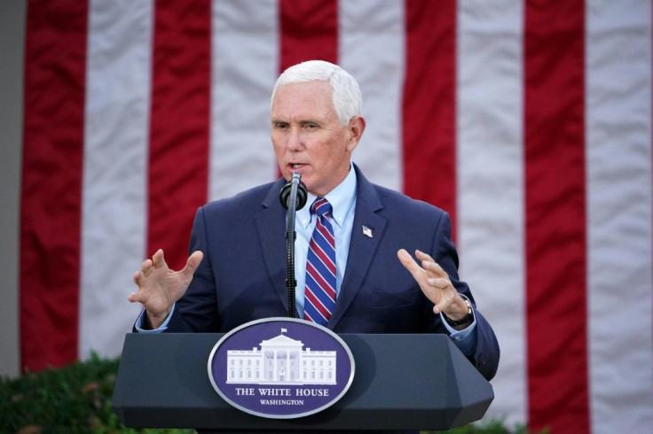 US Vice President Mike Pence 