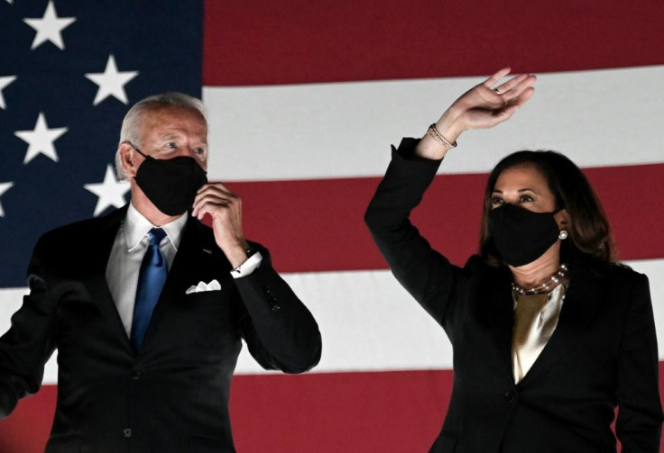 Joe Biden and Kamala Harris