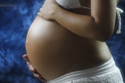 Pregnant woman and Moderna vaccine