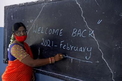 India opens schools