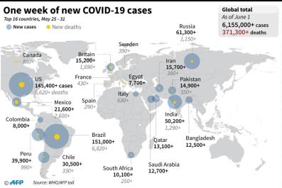 COVID-19 cases 