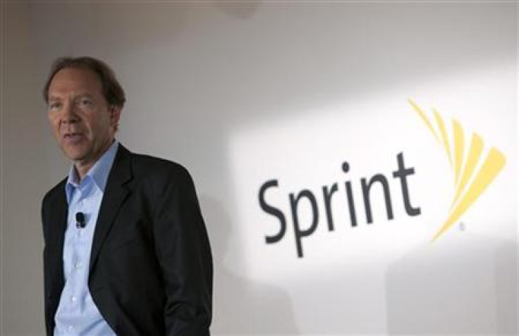 Sprint CEO, Dan Hesse, speaks at a product launch in New York