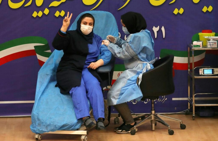 Iranian health worker Sara Gudarzi