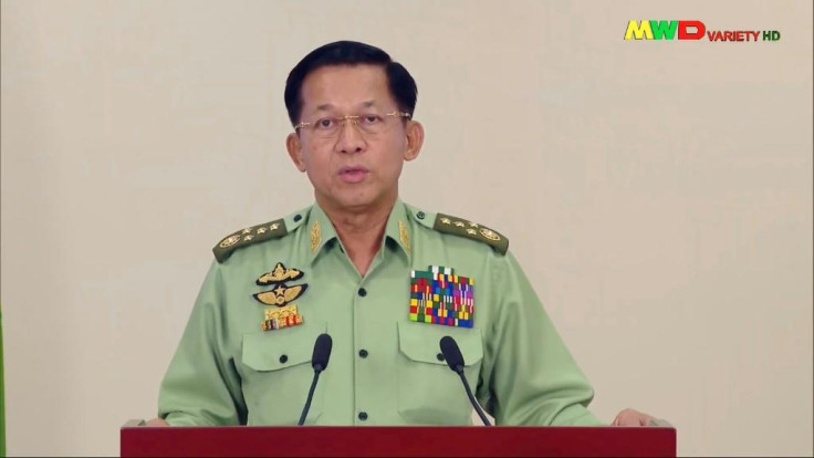 Myanmar military chief General Min Aung Hlaing 