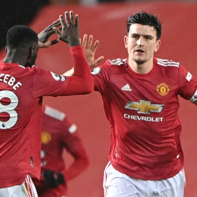 Harry Maguire and Anthony Martial