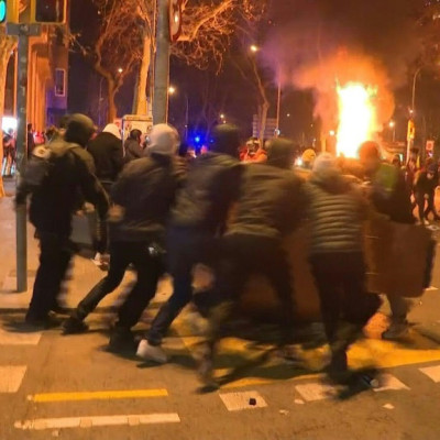 Fresh clashes and protests in Spain 