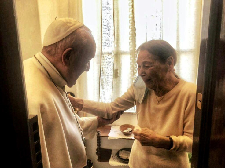 Pope Francis and Edith Bruck