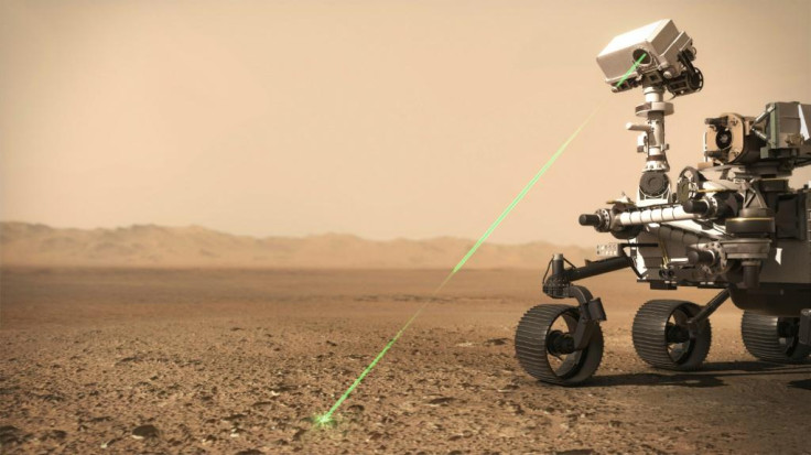 Perseverance Mars rover SuperCam