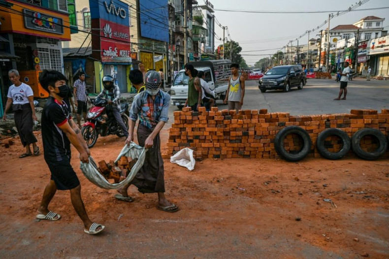 Myanmar protests 