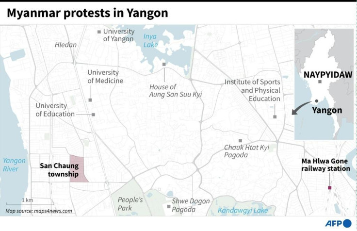 Yangon Map