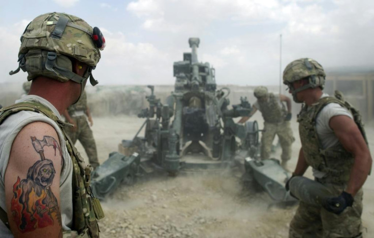 US troops in Afghanistan