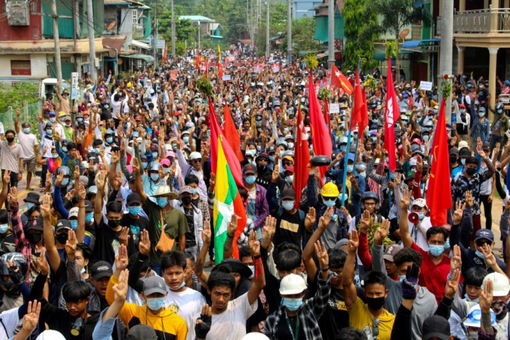 Myanmar Protests 