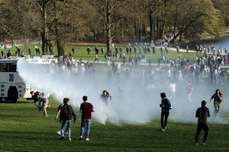 Brussels riot