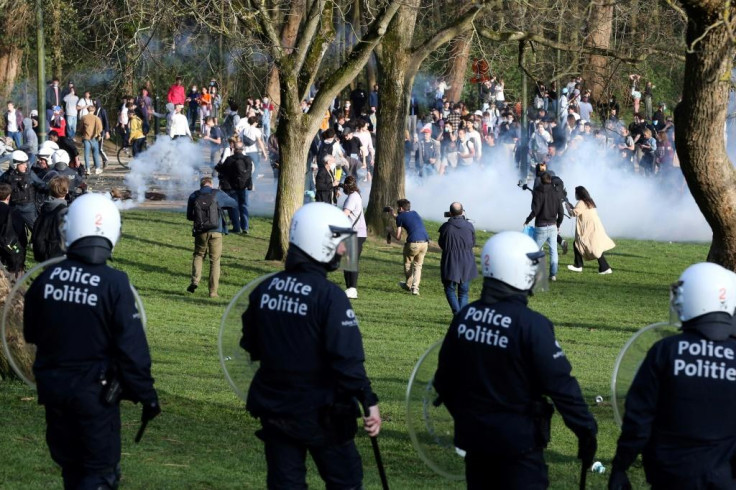 Brussels riot