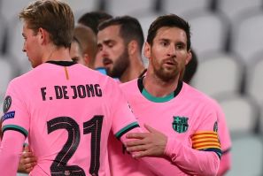 Messi and de Jong