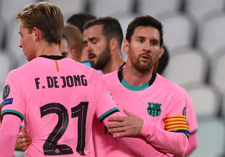 Messi and de Jong