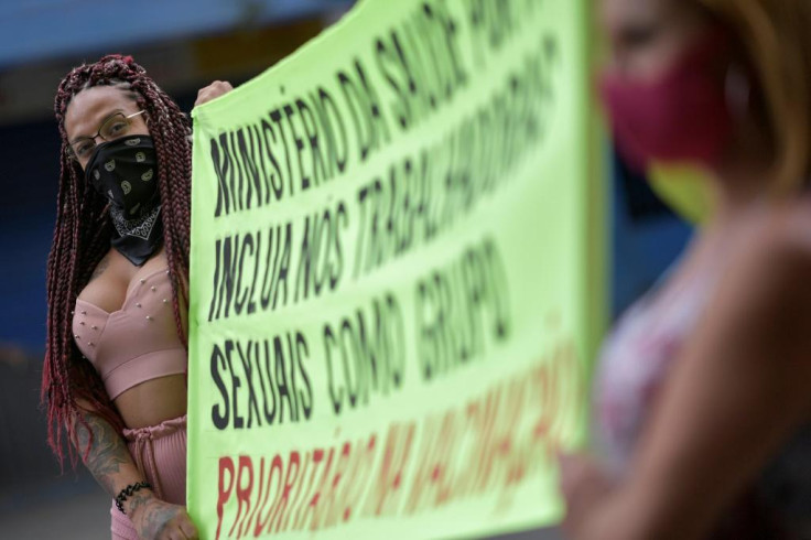 Brazil sex workers protest