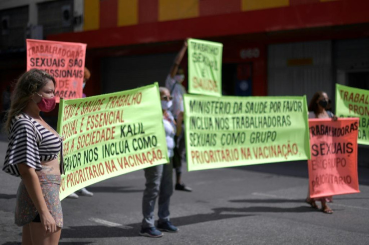 Brazil sex workers protest