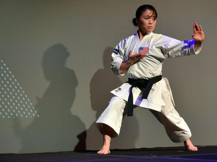 US Olympic karate practitioner Sakura Kokumai 