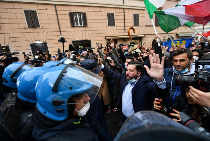 Rome protests