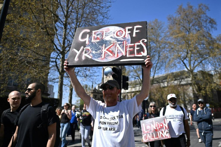 London protests