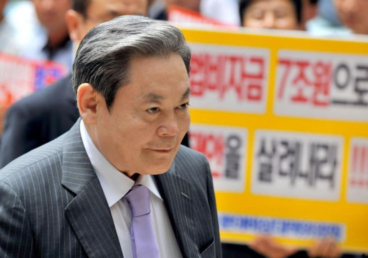 Former Samsung group chairman Lee Kun-Hee 