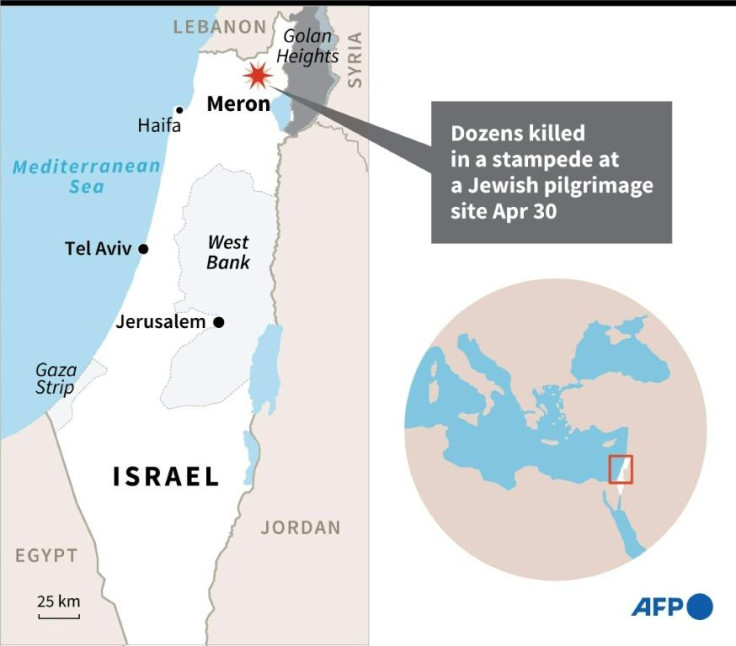 Israel stampede