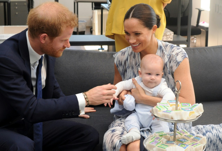 Prince Harry, Archie, and Meghan Markle