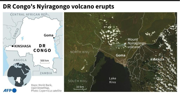 DR Congo volcano