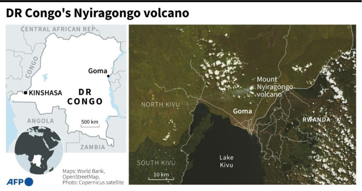 DR Congo volcano