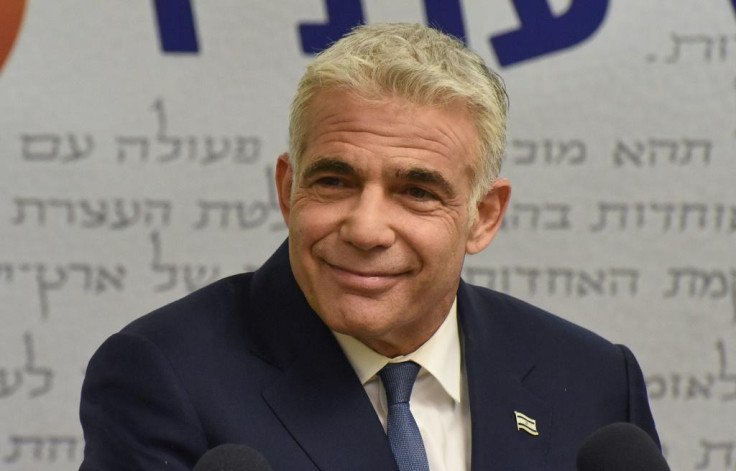 Israel's centrist opposition leader Yair Lapid 